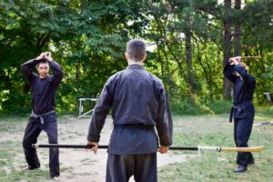 Trening, Naginata