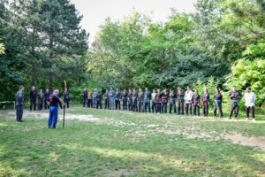 Trening, učesnici kampa